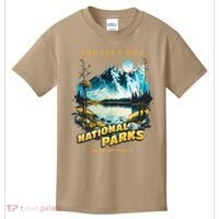 Protect National Parks Parks Over Profits Kids T-Shirt thumb 0