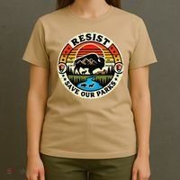 Protect Nature Resist  Save Our Parks Vintage National Park T-Shirt thumb 4