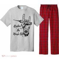 Profession Nurse Rock N Roll Tattoo Pajama Set thumb 0