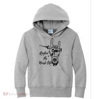 Profession Nurse Rock N Roll Tattoo Kids Hoodie thumb 0