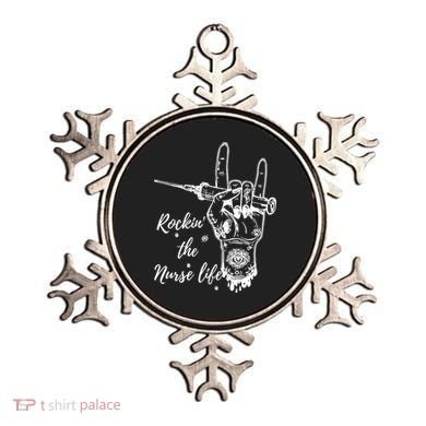 Profession Nurse Rock N Roll Tattoo Ornament