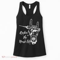 Profession Nurse Rock N Roll Tattoo Women's Tank Top thumb 0