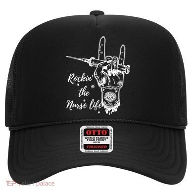 Profession Nurse Rock N Roll Tattoo Hat