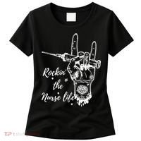 Profession Nurse Rock N Roll Tattoo Women's T-Shirt thumb 0