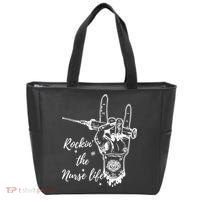 Profession Nurse Rock N Roll Tattoo Tote Bag thumb 0