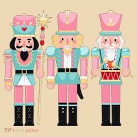 Pink Nutcracker Squad Xmas Pink Christmas Pajamas  Tote Bag thumb 4