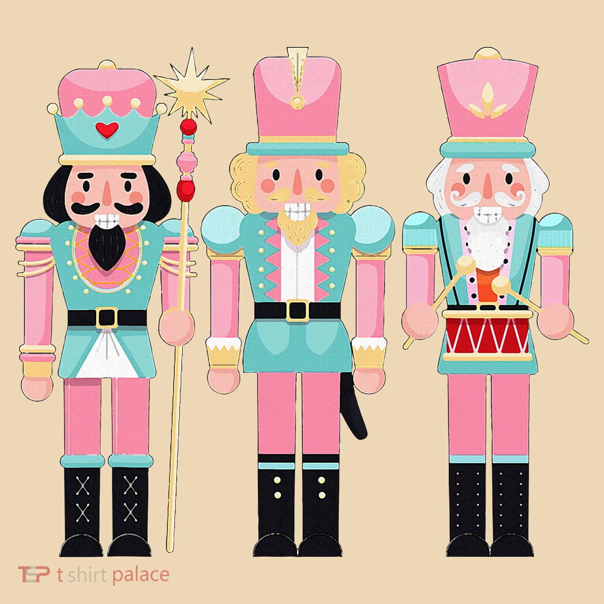 Pink Nutcracker Squad Xmas Pink Christmas Pajamas  Tote Bag