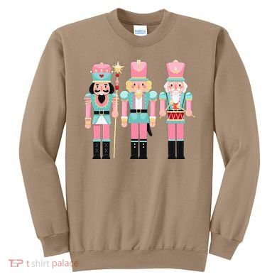 Pink Nutcracker Squad Xmas Pink Christmas Pajamas  Sweatshirt