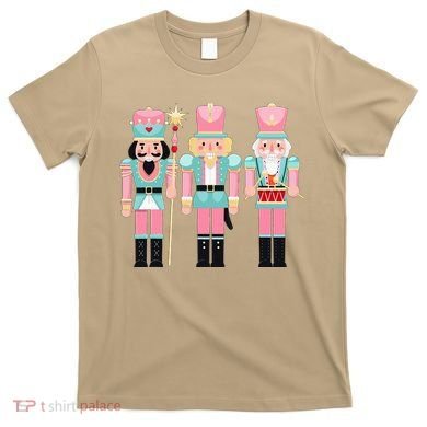 Pink Nutcracker Squad Xmas Pink Christmas Pajamas  T-Shirt
