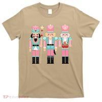 Pink Nutcracker Squad Xmas Pink Christmas Pajamas  T-Shirt thumb 0
