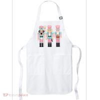 Pink Nutcracker Squad Xmas Pink Christmas Pajamas  Apron thumb 0