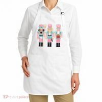 Pink Nutcracker Squad Xmas Pink Christmas Pajamas  Apron thumb 2