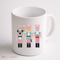 Pink Nutcracker Squad Xmas Pink Christmas Pajamas  Coffee Mug thumb 1