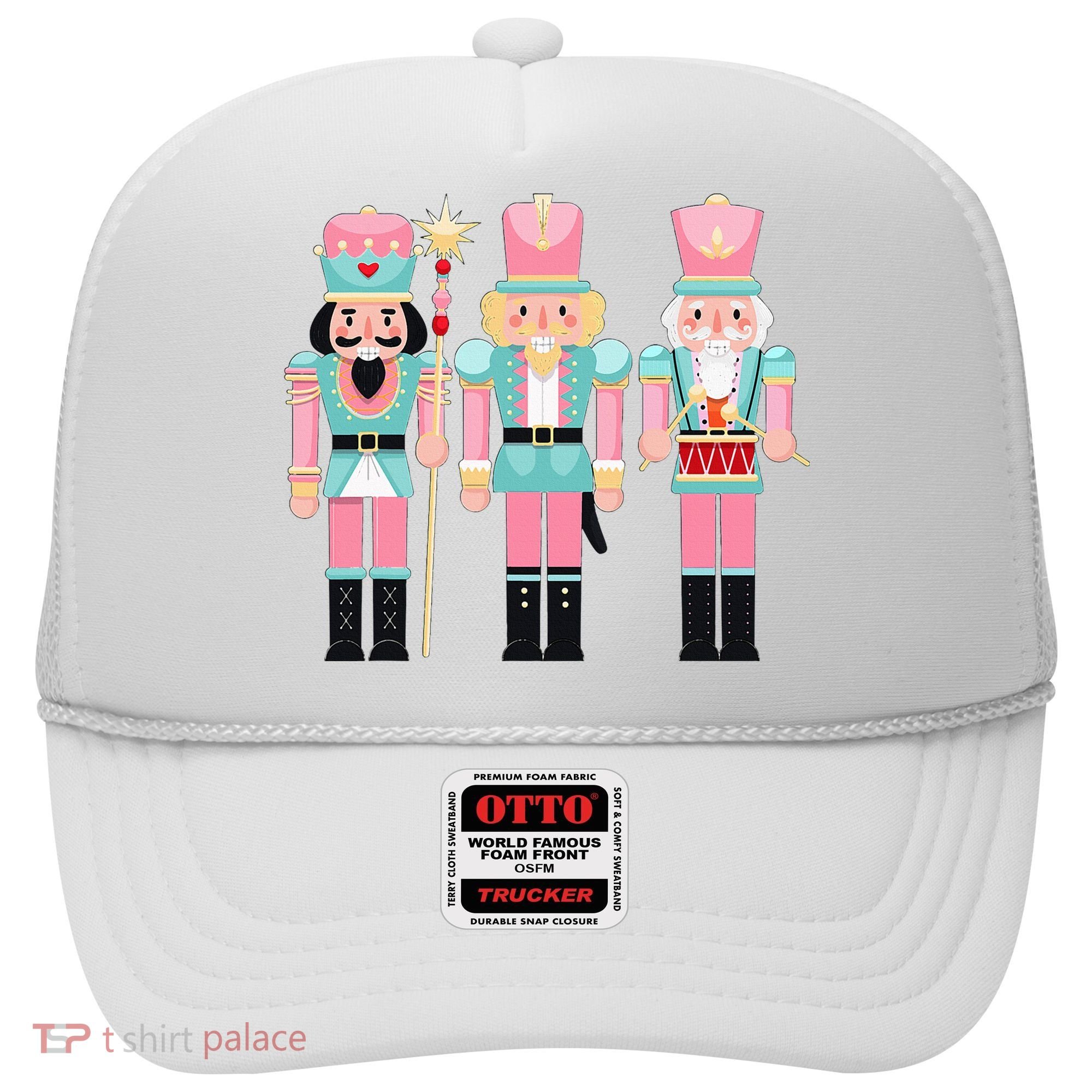 Pink Nutcracker Squad Xmas Pink Christmas Pajamas  Hat