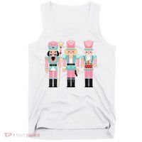 Pink Nutcracker Squad Xmas Pink Christmas Pajamas  Tank Top thumb 0