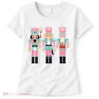 Pink Nutcracker Squad Xmas Pink Christmas Pajamas  Women's T-Shirt thumb 0