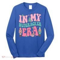 Pink Nutcracker Squad In My Nutcracker Era Pink Christmas Long Sleeve Shirt thumb 0