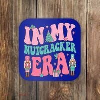 Pink Nutcracker Squad In My Nutcracker Era Pink Christmas Coaster thumb 0