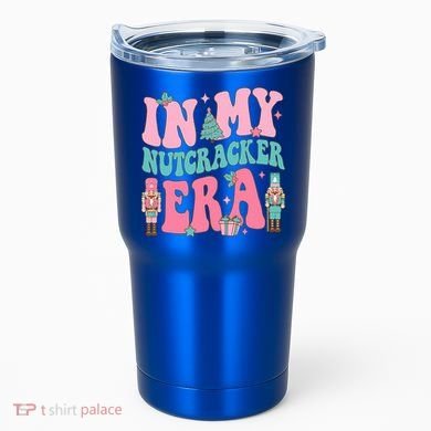Pink Nutcracker Squad In My Nutcracker Era Pink Christmas Tumbler