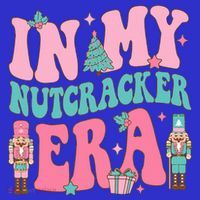 Pink Nutcracker Squad In My Nutcracker Era Pink Christmas Mousepad thumb 1