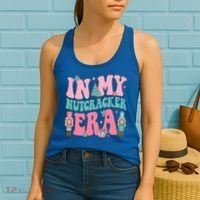 Pink Nutcracker Squad In My Nutcracker Era Pink Christmas Women's Tank Top thumb 2
