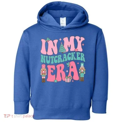 Pink Nutcracker Squad In My Nutcracker Era Pink Christmas Toddler Hoodie