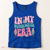 Pink Nutcracker Squad In My Nutcracker Era Pink Christmas Tank Top thumb 2