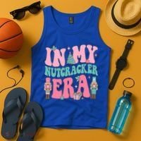 Pink Nutcracker Squad In My Nutcracker Era Pink Christmas Tank Top thumb 4