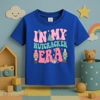 Pink Nutcracker Squad In My Nutcracker Era Pink Christmas Toddler T-Shirt thumb 3