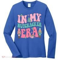 Pink Nutcracker Squad In My Nutcracker Era Pink Christmas Women's Long Sleeve Shirt thumb 0