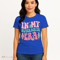 Pink Nutcracker Squad In My Nutcracker Era Pink Christmas Women's T-Shirt thumb 4