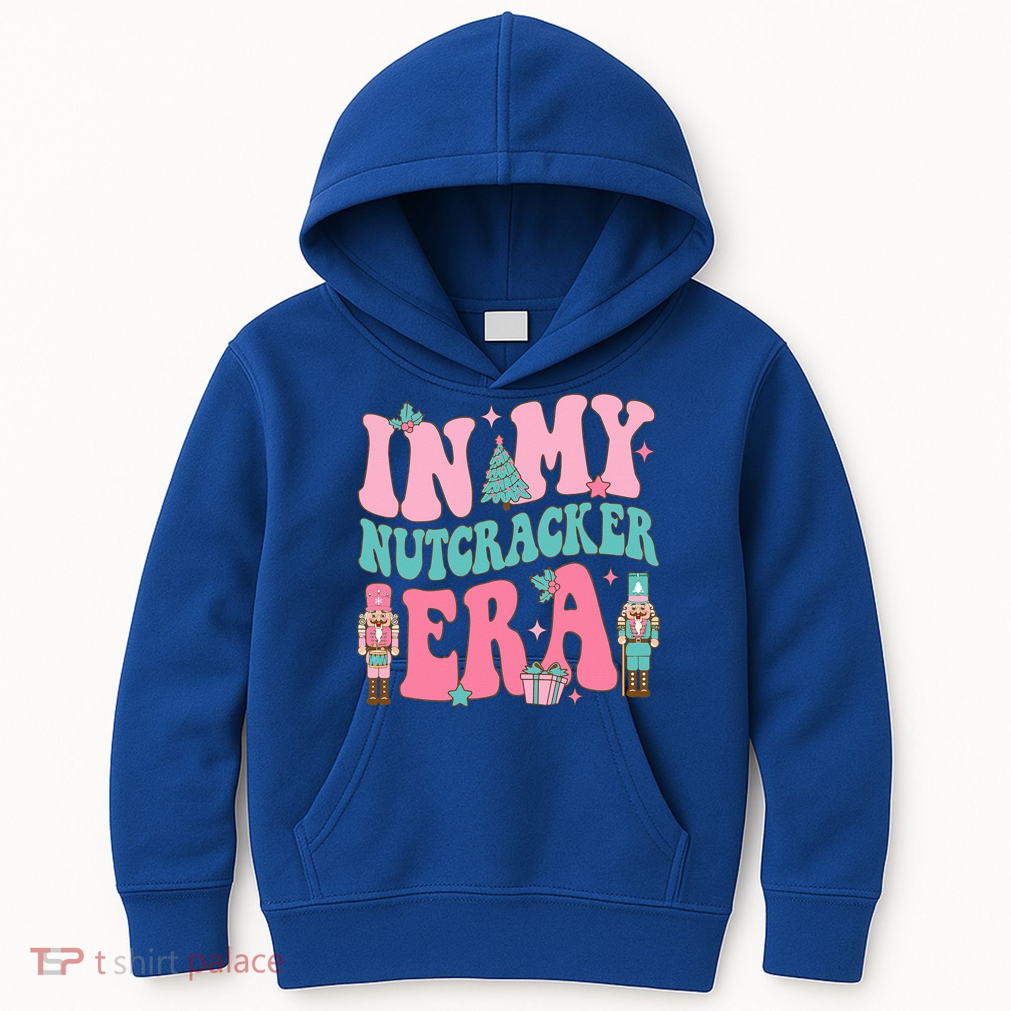 Pink Nutcracker Squad In My Nutcracker Era Pink Christmas Kids Hoodie