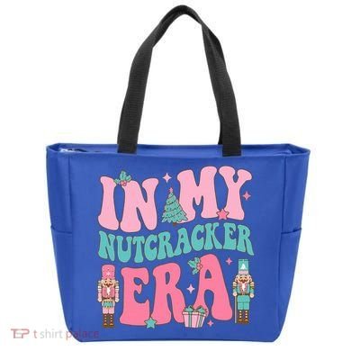 Pink Nutcracker Squad In My Nutcracker Era Pink Christmas Tote Bag