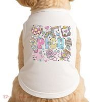 Picu Nurse Stuff Retro Pediatric Nurse Icu Peds Nursing Doggie Tank thumb 0