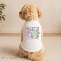 Picu Nurse Stuff Retro Pediatric Nurse Icu Peds Nursing Doggie Tank thumb 2