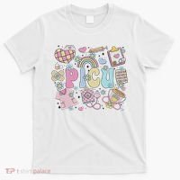 Picu Nurse Stuff Retro Pediatric Nurse Icu Peds Nursing T-Shirt thumb 0