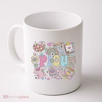 Picu Nurse Stuff Retro Pediatric Nurse Icu Peds Nursing Coffee Mug thumb 0