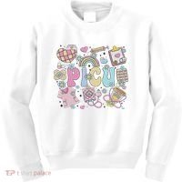 Picu Nurse Stuff Retro Pediatric Nurse Icu Peds Nursing Kids Sweatshirt thumb 0