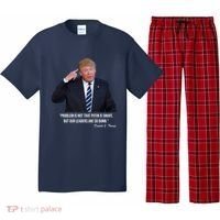 Problem Not That Putin Smart Funny Donald Trump Quote Pajama Set thumb 0