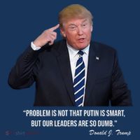 Problem Not That Putin Smart Funny Donald Trump Quote Baby Bodysuit thumb 2
