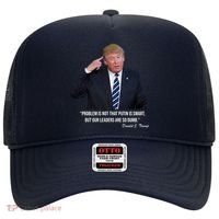 Problem Not That Putin Smart Funny Donald Trump Quote Hat thumb 0