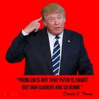 Problem Not That Putin Smart Funny Donald Trump Quote Santa Hat thumb 1