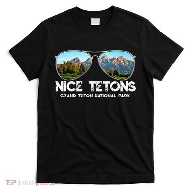 Punny Nice Tetons Teton Mountain T-Shirt