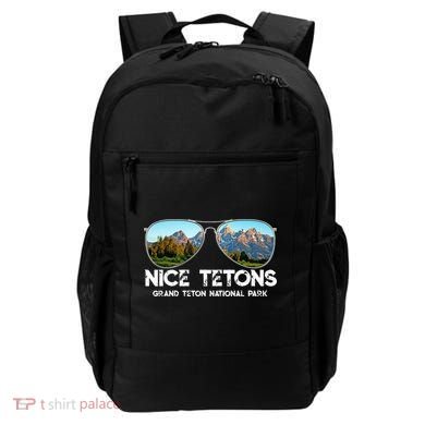 Punny Nice Tetons Teton Mountain Backpack