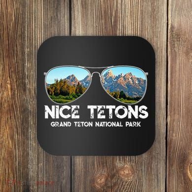 Punny Nice Tetons Teton Mountain Coaster