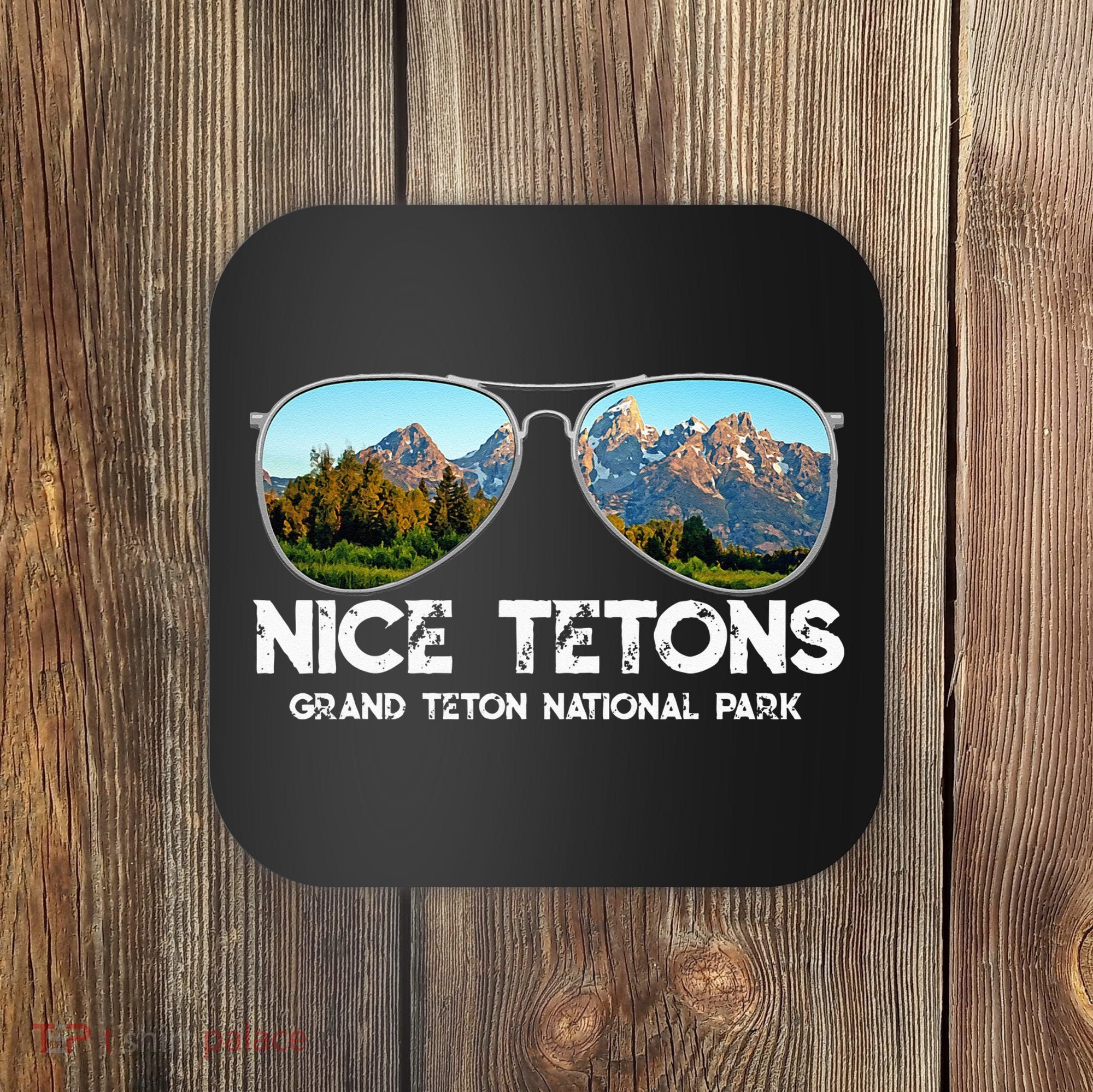 Punny Nice Tetons Teton Mountain Coaster