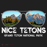 Punny Nice Tetons Teton Mountain Hat thumb 2