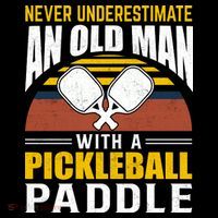 Pickleball Never Underestimate An Old Man With A Pickleball Paddle Coffee Mug thumb 5