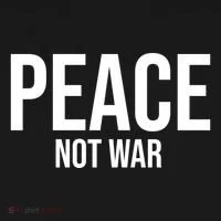 Peace Not War Doggie Tank thumb 4
