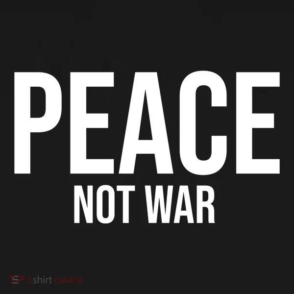 Peace Not War Doggie Tank